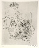 Artist: BOYD, Arthur | Title: The monster. | Date: 1970 | Technique: etching
