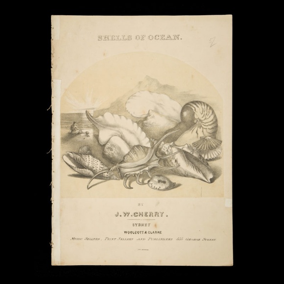 Artist: Degotardi, John. | Title: Shells of ocean. [words by J.W. Lake; music by J.W. Cherry]. | Date: 1853 or 1854