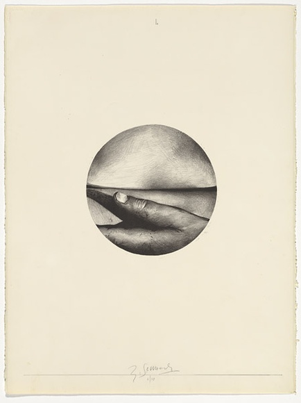 Artist: b'SELLBACH, Udo' | Title: b'Parts and wholes I' | Date: 1970 | Technique: b'lithograph, printed in black ink, from one stone' Artist: b'SELLBACH, Udo' | Title: b'Parts and wholes I' | Date: 1970 | Technique: b'lithograph, printed in black ink, from one stone'