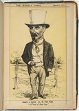 Title: The turf [Mr John Tait]. | Date: 13 March 1875 | Technique: lithograph, printed in colour, from multiple stones