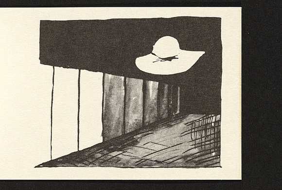 Title: b'Hat takes a holiday.' | Date: 1979 | Technique: b'offset-lithograph'
