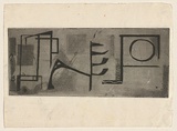 Title: Surfaces No.1 | Date: c. 1960 | Technique: soft-ground etching, printed in black ink, from one plate