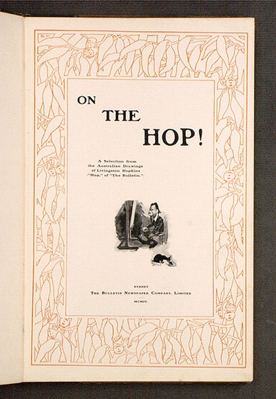 Artist: b'Hopkins, Livingston.' | Title: b'On the Hop! A Selection from the Australian Drawings of Livingston Hopkins. Sydney, The Bulletin Newspaper Co. Ltd., 1904.' | Date: 1904