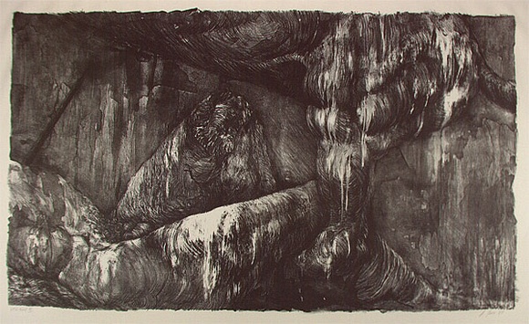 Artist: b'Gaha, Adrienne.' | Title: b'Elgin marble study VI' | Date: 1987 | Technique: b'lithograph, printed in black ink, from one stone' Artist: b'Gaha, Adrienne.' | Title: b'Elgin marble study VI' | Date: 1987 | Technique: b'lithograph, printed in black ink, from one stone'